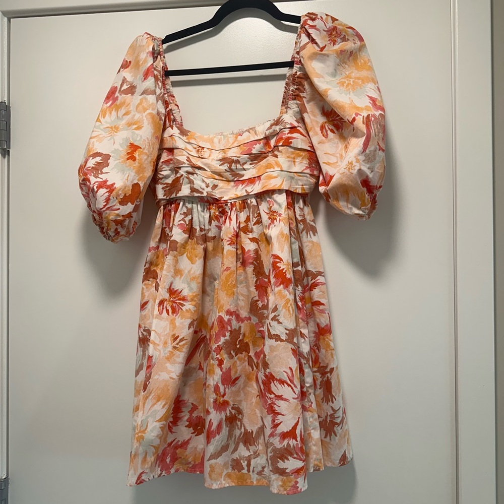 Abercrombie & Fitch Floral Baby Doll Dress